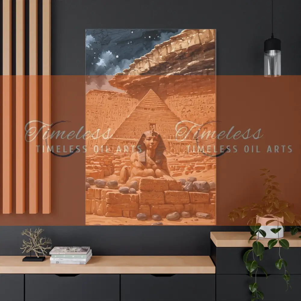 Canvas Print - The Sphinx of Giza Egypt Canvas