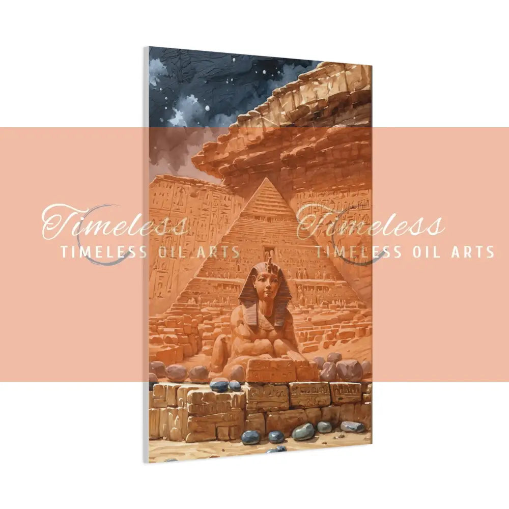 Canvas Print - The Sphinx of Giza Egypt Canvas