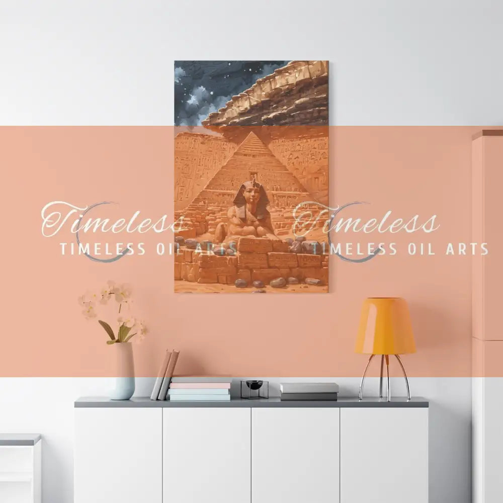 Canvas Print - The Sphinx of Giza Egypt Canvas