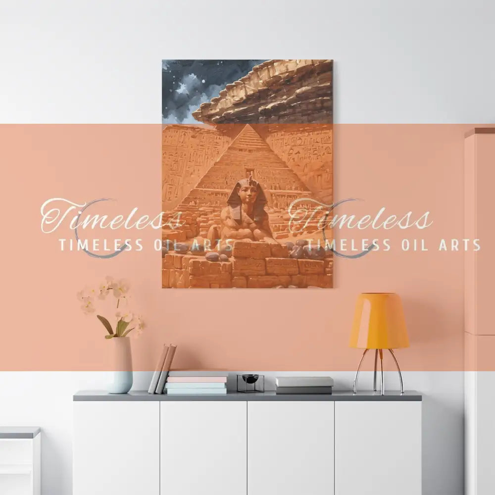 Canvas Print - The Sphinx of Giza Egypt Canvas