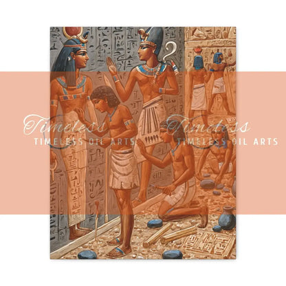 Canvas Print - Timeless Egypt 16’’ x 20’’ (Vertical) / 1.25’’ Canvas