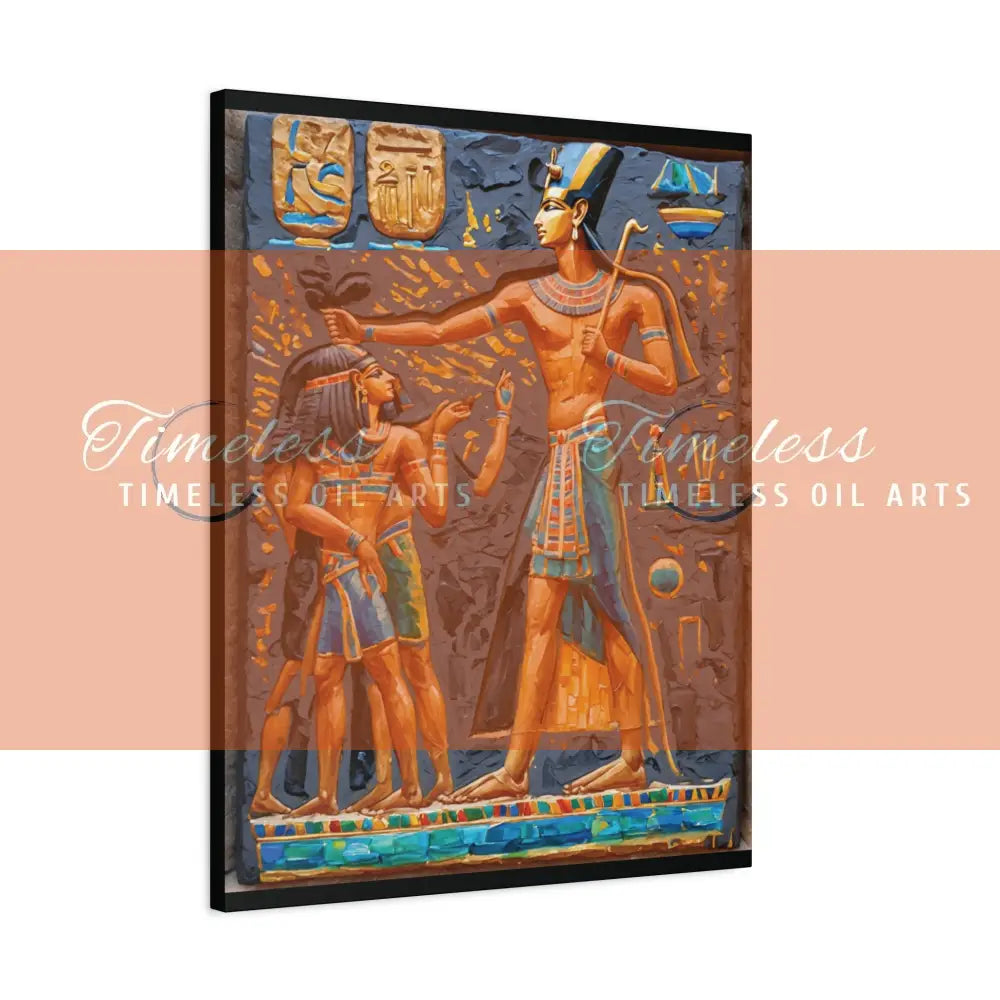 Canvas Print - Wars of the Great Pharaoh Ramses II 24’’ x 30’’ (Vertical) / 1.25’’ Canvas