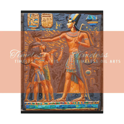 Canvas Print - Wars of the Great Pharaoh Ramses II Canvas