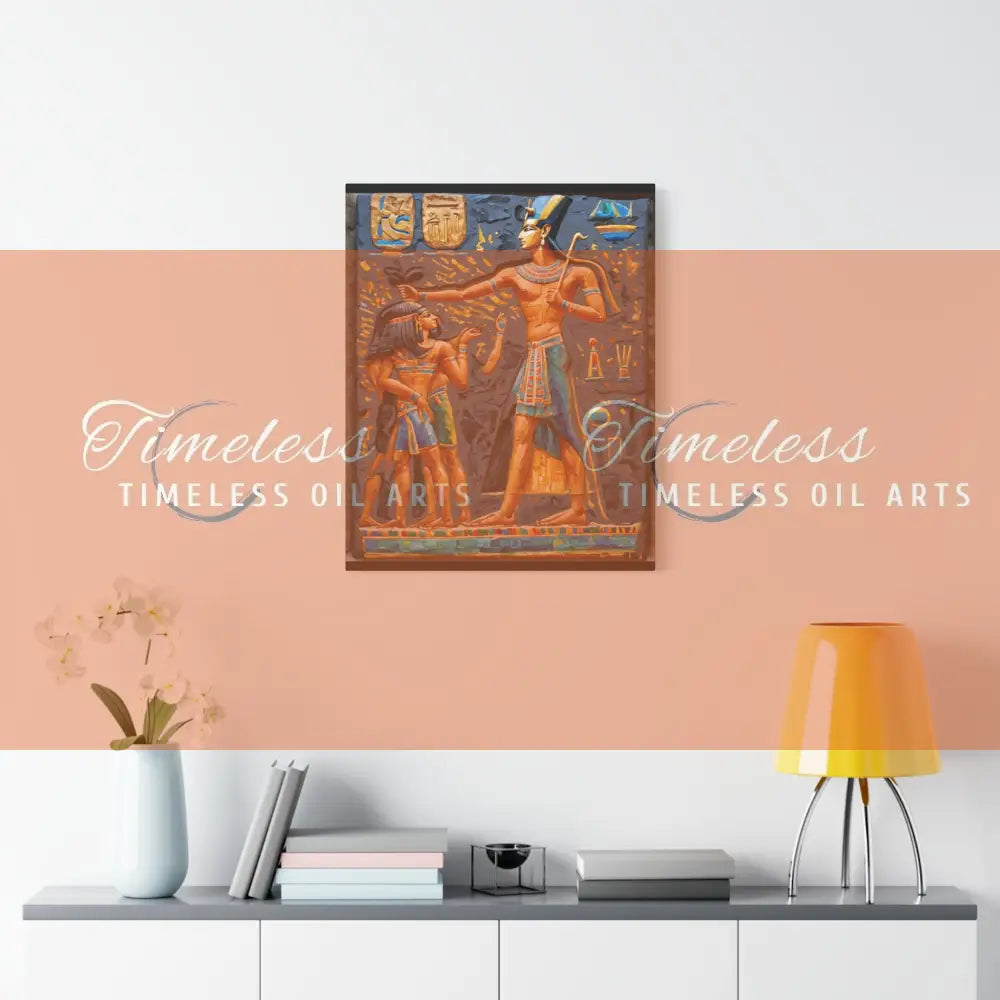 Canvas Print - Wars of the Great Pharaoh Ramses II Canvas