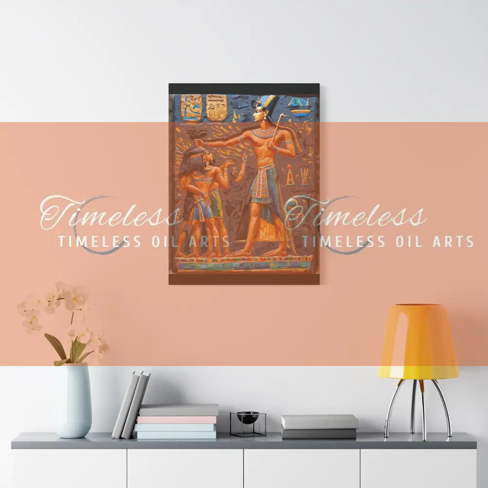 Canvas Print - Wars of the Great Pharaoh Ramses II Canvas