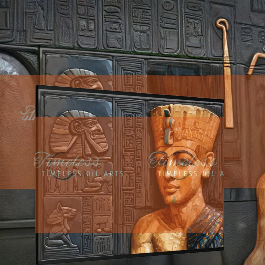 Canvas Print - Mural of Ancient Egyptian Kings