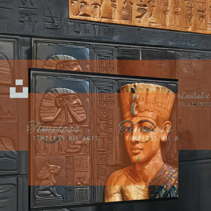 Canvas Print - Mural of Ancient Egyptian Kings