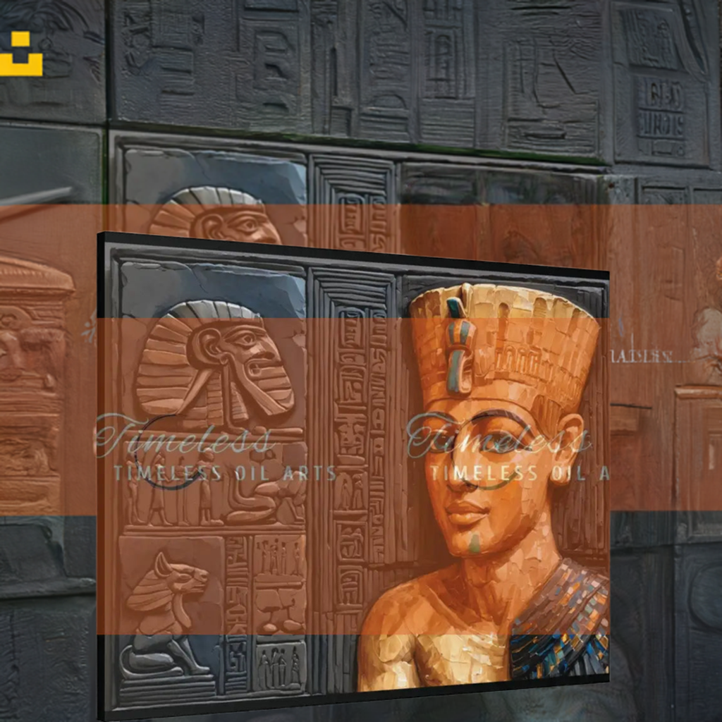 Canvas Print - Mural of Ancient Egyptian Kings