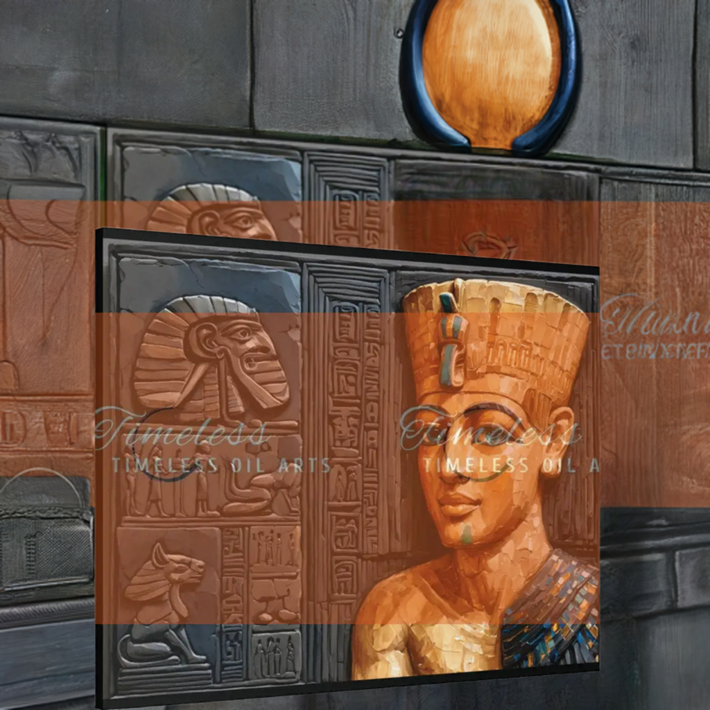 Canvas Print - Mural of Ancient Egyptian Kings