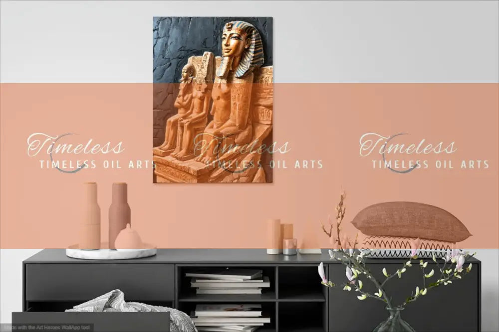 Mural of the Life of the Pharaohs (7 digital arts) Digital Artwork