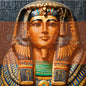 Mural of the Life of the Pharaohs (Free 7 digital arts) Print Material